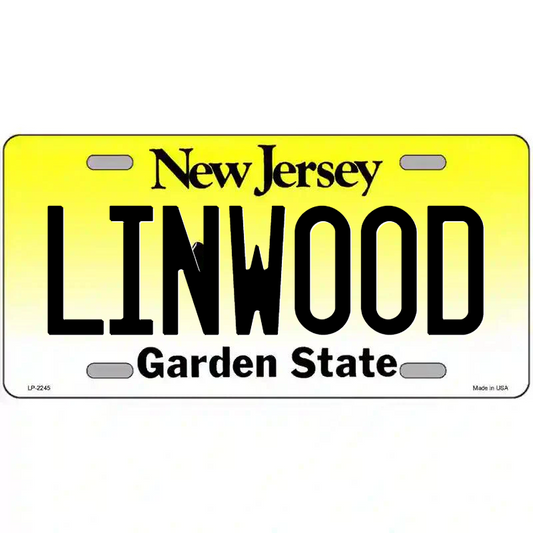 Linwood New Jersey Metal Sign