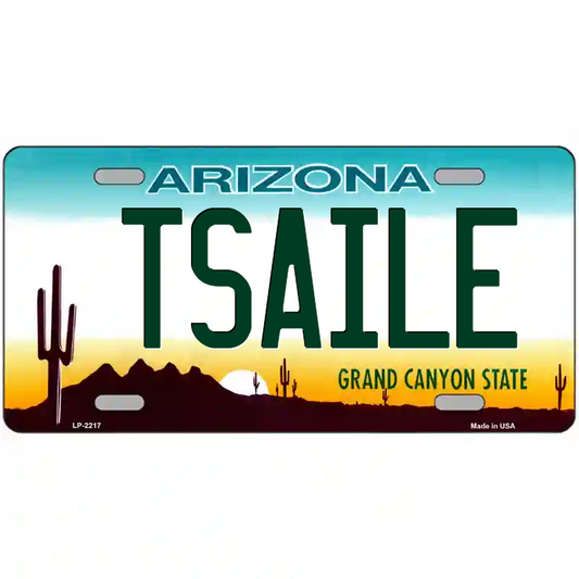 Tsaile Arizona Metal Sign