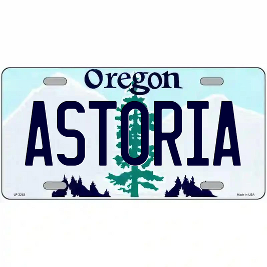 Astoria Oregon Metal Sign