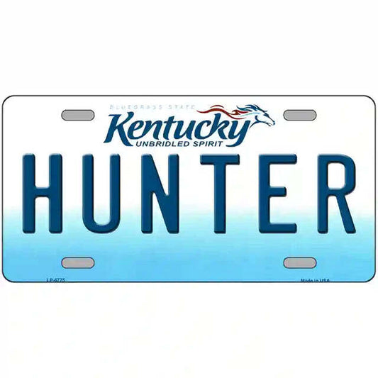 Hunter Kentucky Metal Sign