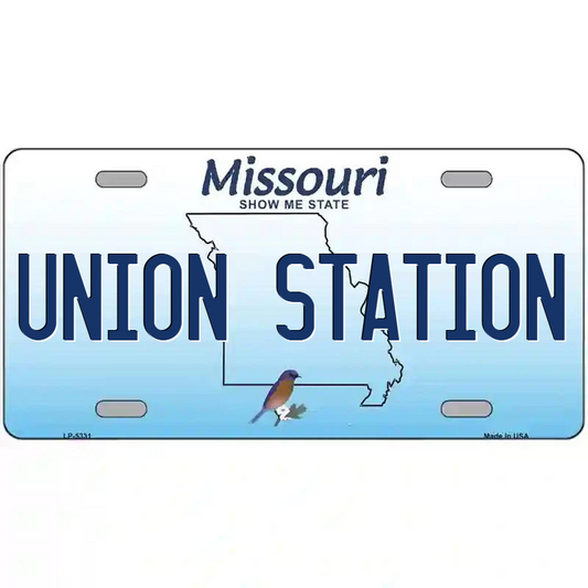 Union Station Missouri Metal Sign