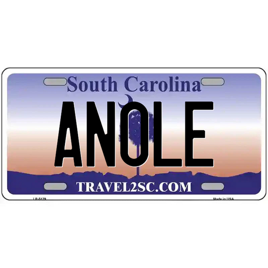Anole South Carolina Metal Sign