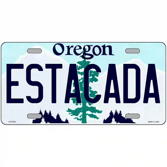 Estacada Oregon Metal Sign