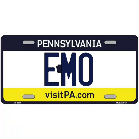Emo Pennsylvania Metal Sign