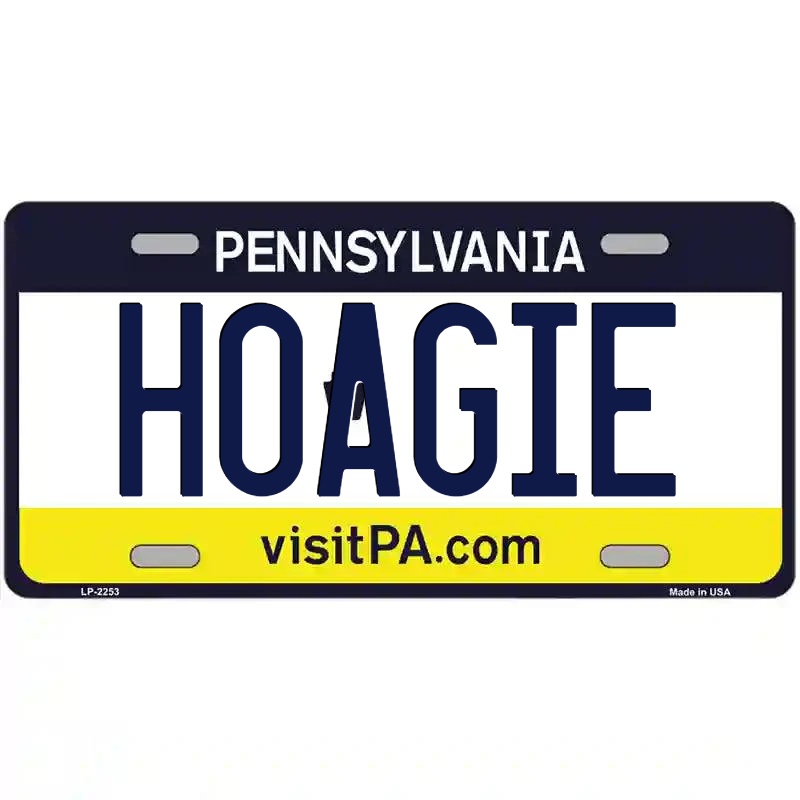 Hoagie Pennsylvania Metal Sign