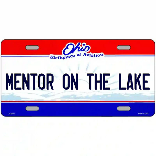 Mentor on the Lake Ohio Metal Sign