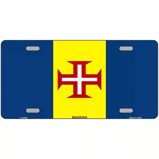 Madiera Flag Metal Sign