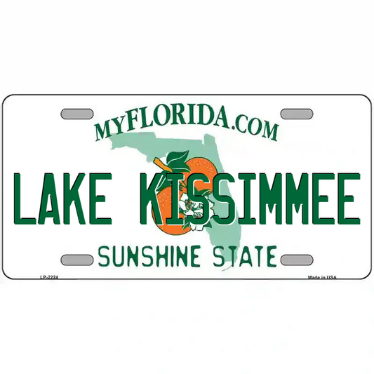Lake Kissimmee Florida Metal Sign