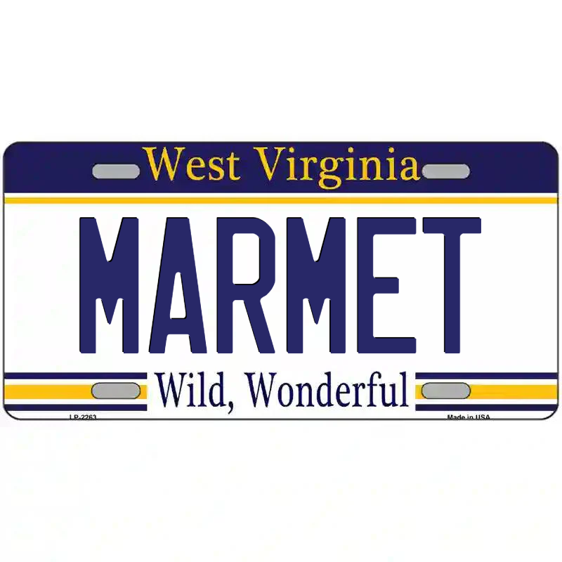 Marmet West Virginia Metal Sign