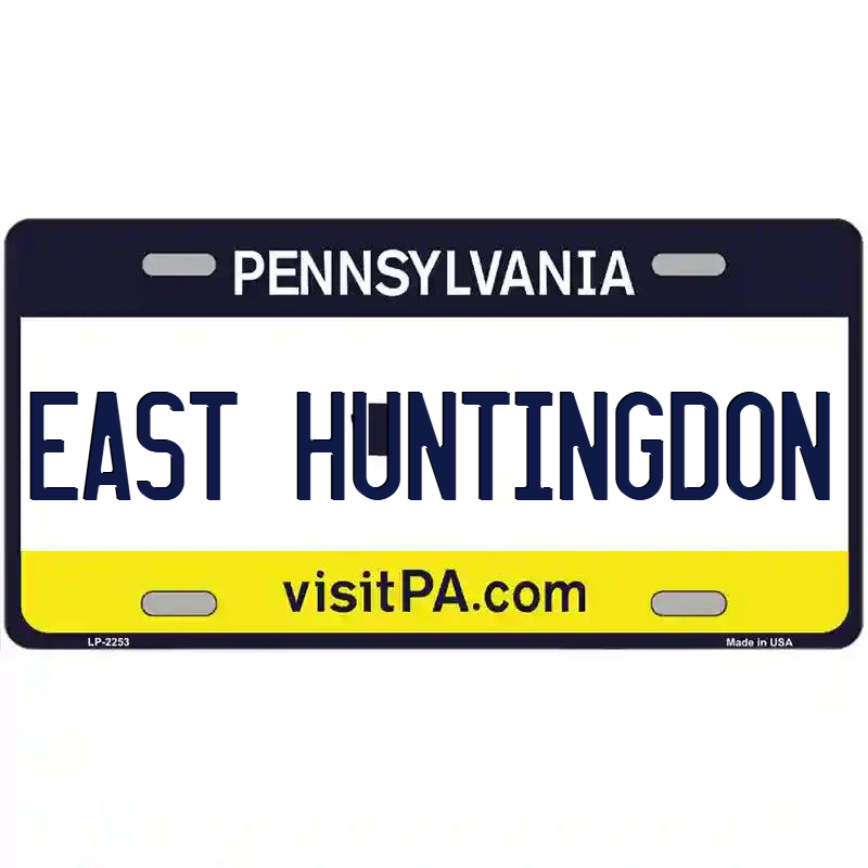 Eat Huntingdon Pennsylvania Metal Sign