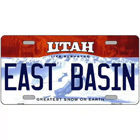 East Basin Utah Metal Sign