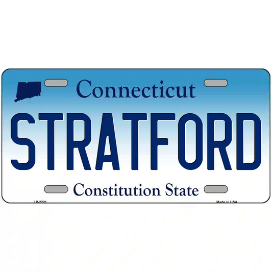 Stratford Connecticut Metal Sign