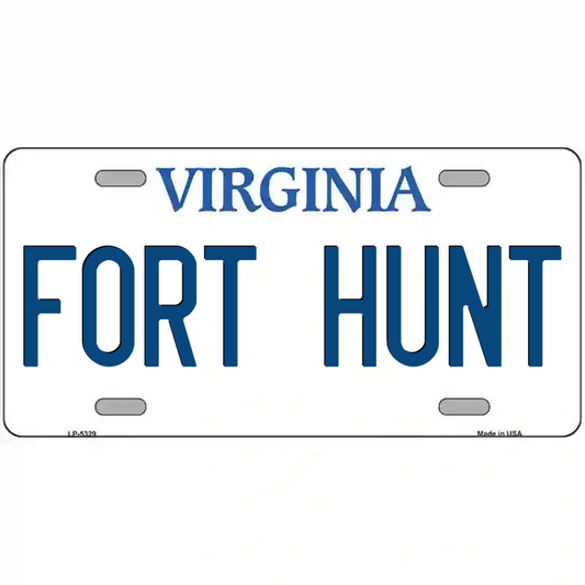 Fort Hunt Virginia Metal Sign
