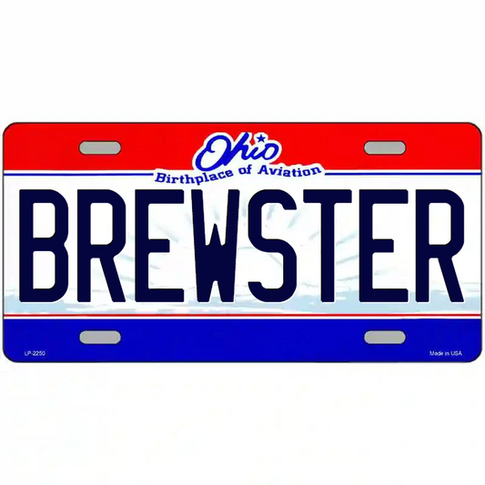 Brewster Ohio Metal Sign