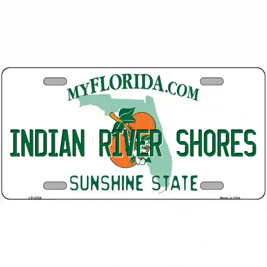 Indian River Shores Florida Metal Sign