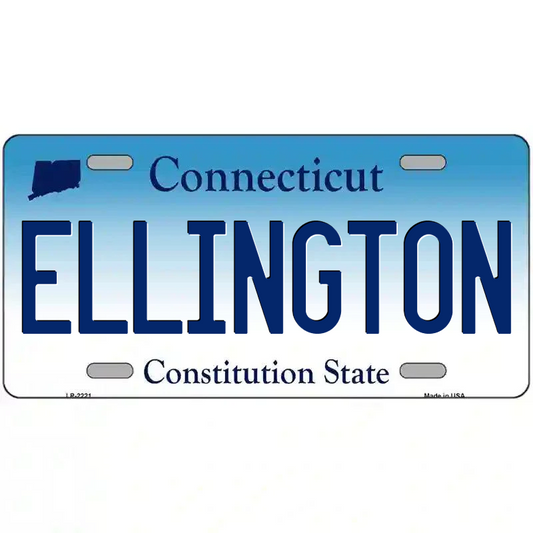 Ellington Connecticut Metal Sign