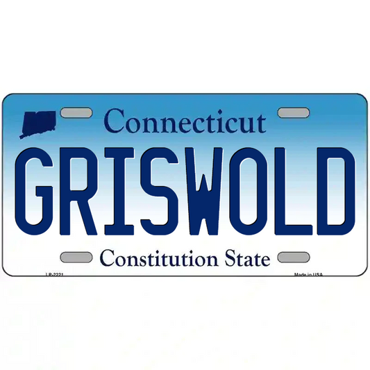 Griswold Connecticut Metal Sign