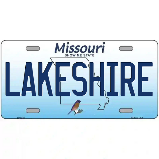 Lakeshire Missouri Metal Sign