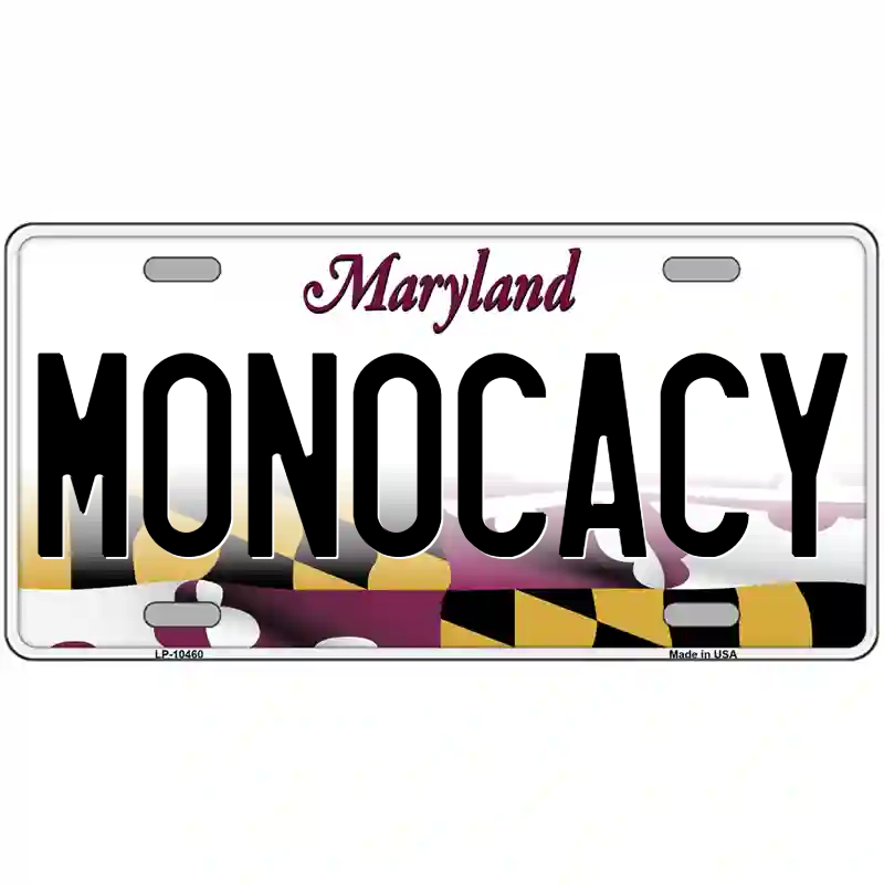 Monocacy Maryland Metal Sign