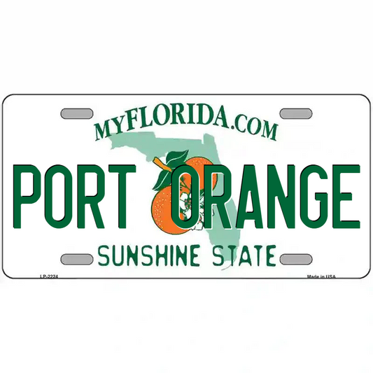 Port Orange Florida Metal Sign