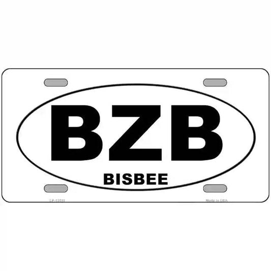 BZB Bisbee Arizona Metal Sign