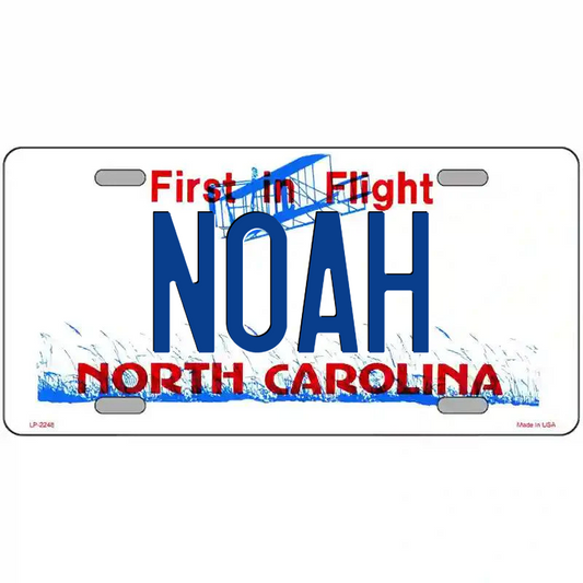 Noah North Carolina Metal Sign
