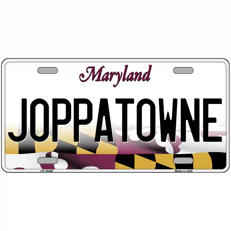 Joppatowne Maryland Metal Sign