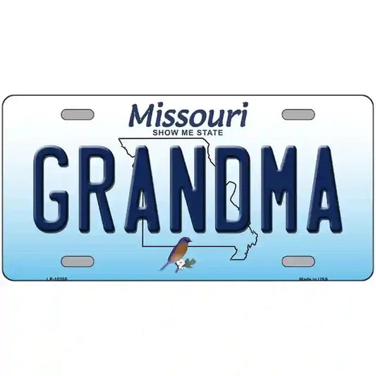 Grandma Missouri Metal Sign