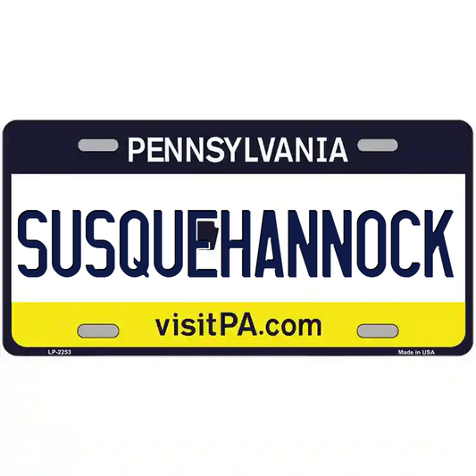 Susquehannock Pennsylvania Metal Sign