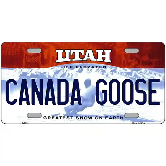 Canada Goose Utah Metal Sign