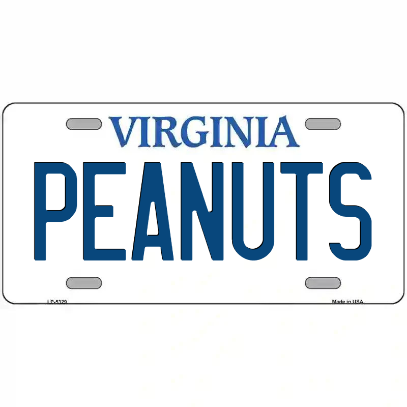 Peanuts Virginia Metal Sign