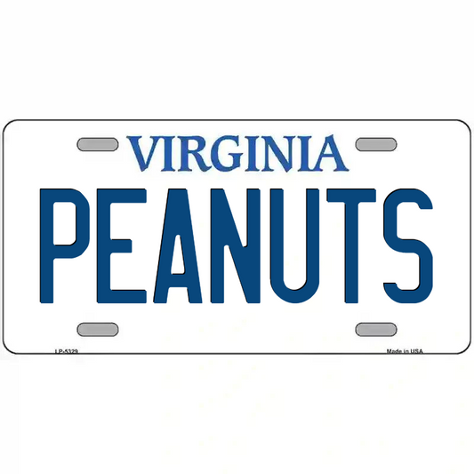 Peanuts Virginia Metal Sign