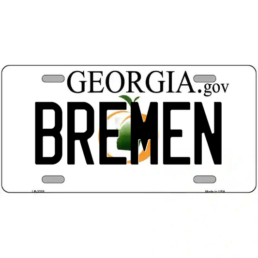 Bremen Georgia Metal Sign