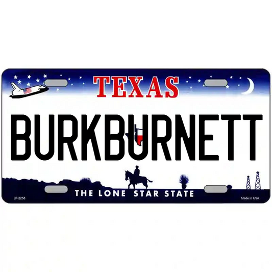 Burkburnett Texas Metal Sign