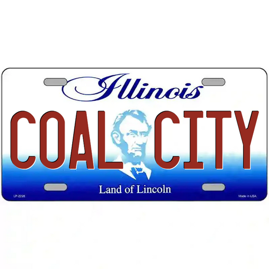 Coal City Illinois Metal Sign