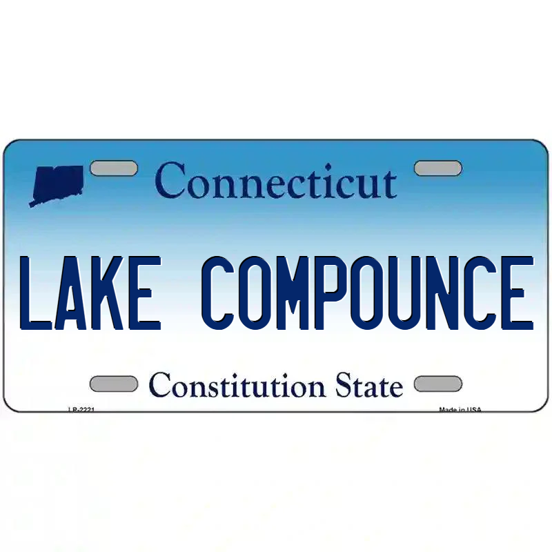 Lake Compounce Connecticut Metal Sign