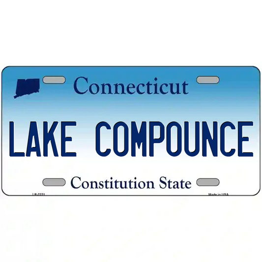 Lake Compounce Connecticut Metal Sign