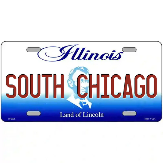 South Chicago Illinois Metal Sign