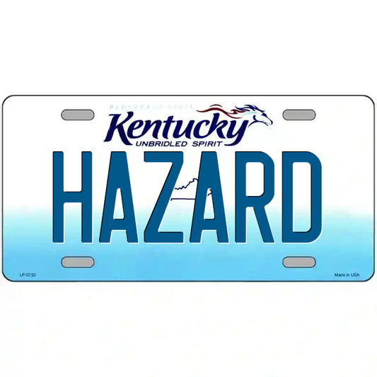 Hazard Kentucky Metal Sign