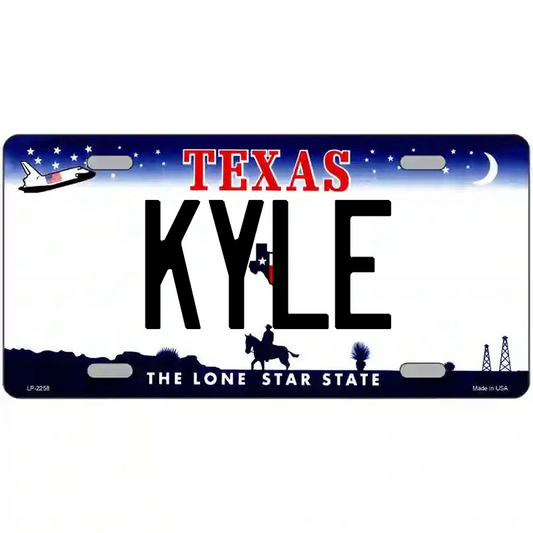 Kyle Texas Metal Sign