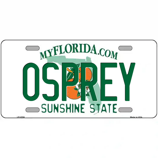 Osprey Florida Metal Sign