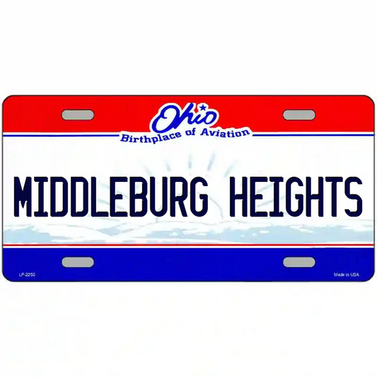Middleburg Heights Ohio Metal Sign