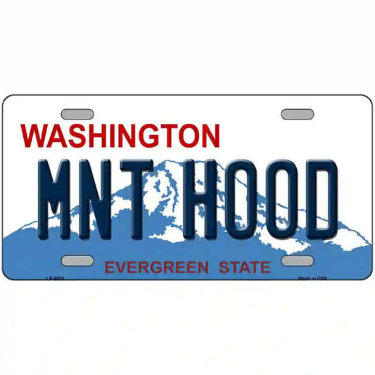 Mnt Hood Washington Metal Sign