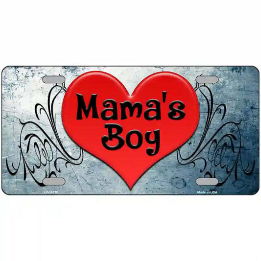 Mama's Boy Metal Sign