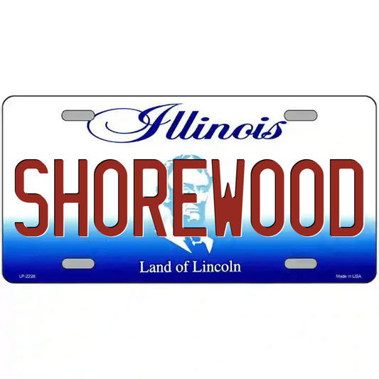 Shorewood Illinois Metal Sign