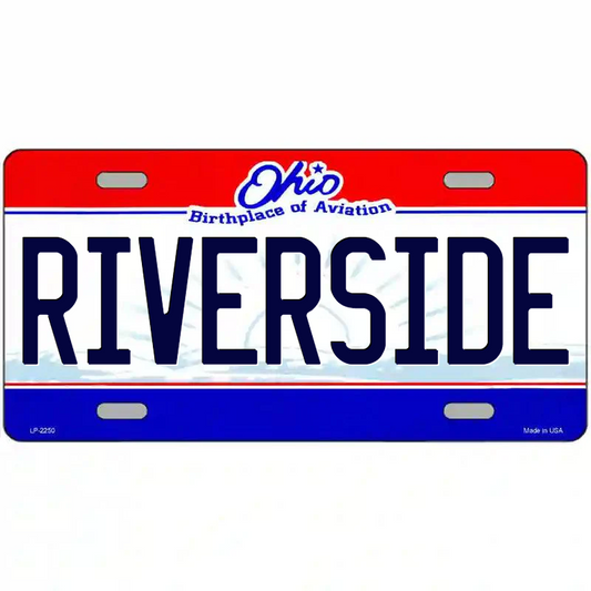 Riverside Ohio Metal Sign