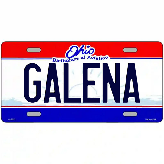 Galena Ohio Metal Sign