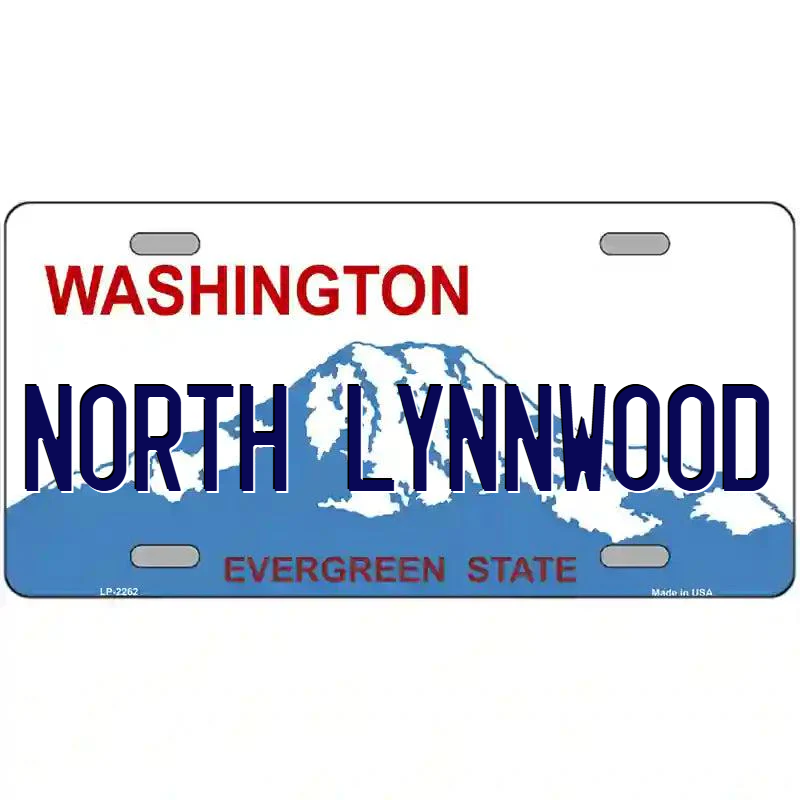 North Lynnwood Washington Metal Sign