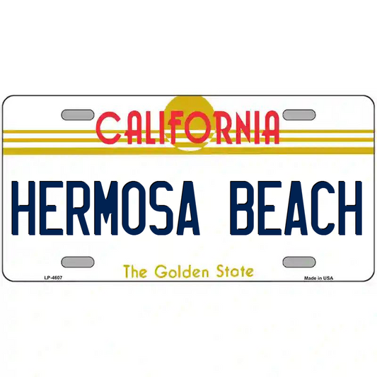 Hermosa Beach California Metal Sign