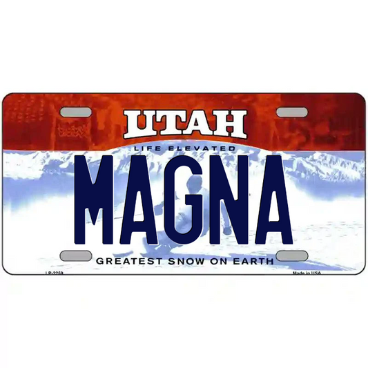 Magna Utah Metal Sign